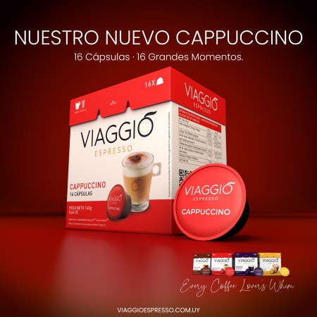 Cápsulas Capuccino Dolce Gusto Viaggio Espresso